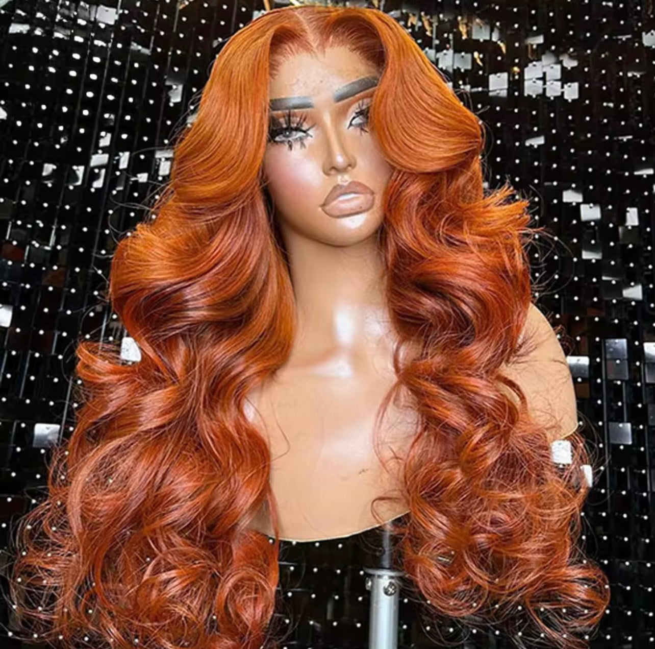 Luxury Ginger Body Wave Wig