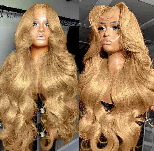 Luxury Honey Blonde Body Wave Wig