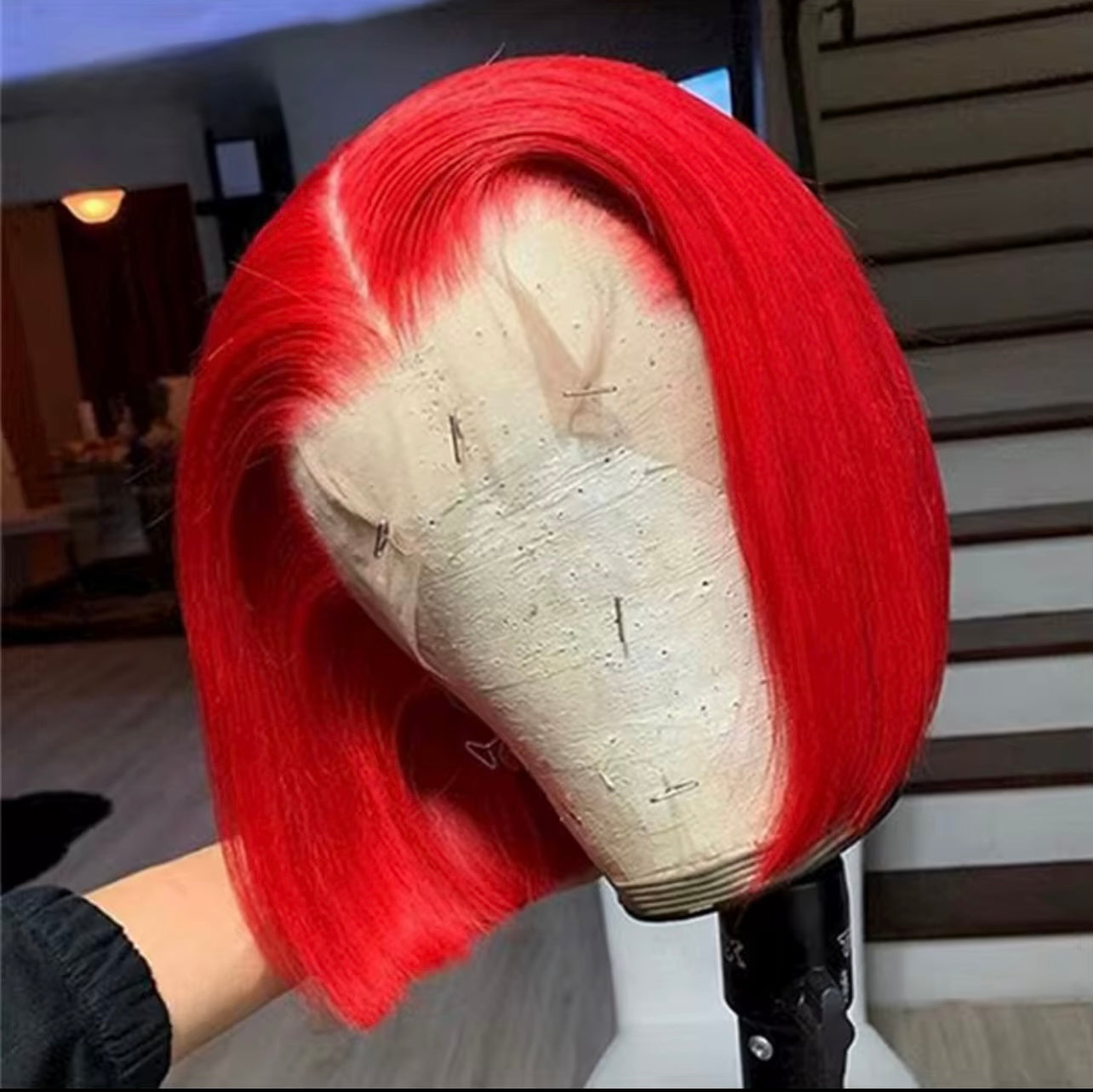Luxury Red Bob Wig