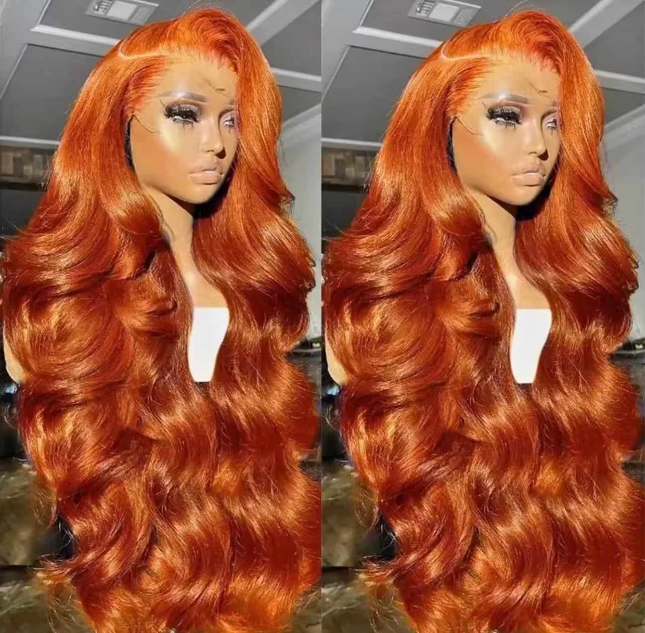 Luxury Ginger Body Wave Wig