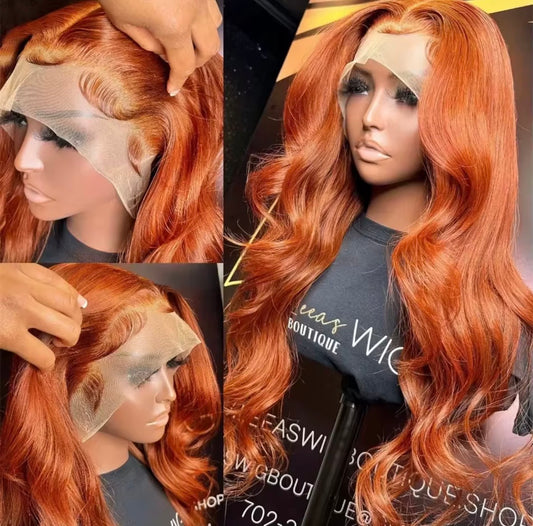 Luxury Ginger Body Wave Wig